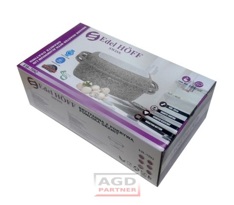 BRYTFANNA EDEL HOFF GRANIT 7.8L 32cm [EH-7592]