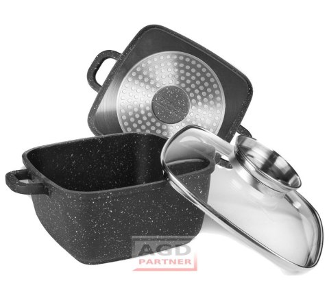 BRYTFANNA / GARNEK GRANITOWY 4.5L 24cm EDENBERG [EB-1846]