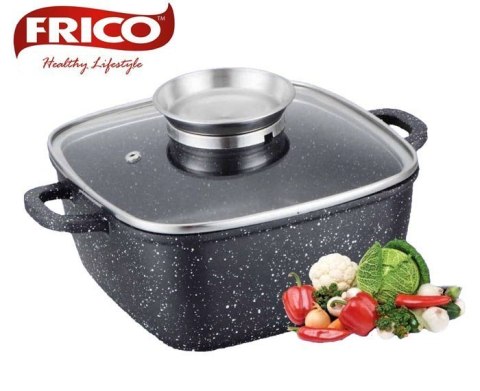 BRYTFANNA / GARNEK GRANITOWY 4.5L 24cm EDENBERG [EB-1846]