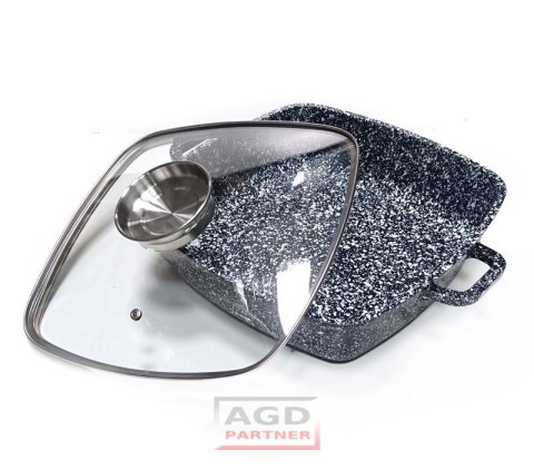 BRYTFANNA / GARNEK MARMUROWY 4.5L 28cm OSCAR COOK [T-5180]