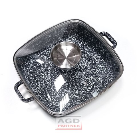 BRYTFANNA / GARNEK MARMUROWY 4.5L 28cm OSCAR COOK [T-5180]