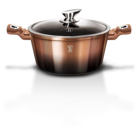 GARNKI BERLINGER HAUS 15 ELE METALLIC LINE ROSE GOLD NOIR [BH-1900]